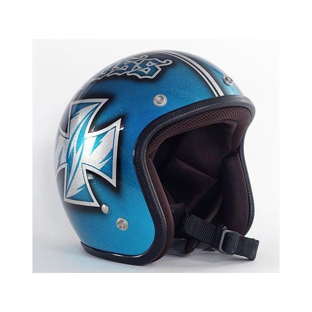 【Custom 72 Jam】 ジェットヘルメット 72JAM JET HELMET 72ジャムジェット 【逸品もの】3-933 アイアンクロス