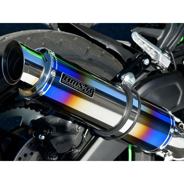 BMS-R スリップオンマフラー BMS-R BMS ZX-4RR/ZX-4R SE R-EVO2 スリップオン ヒートチタン