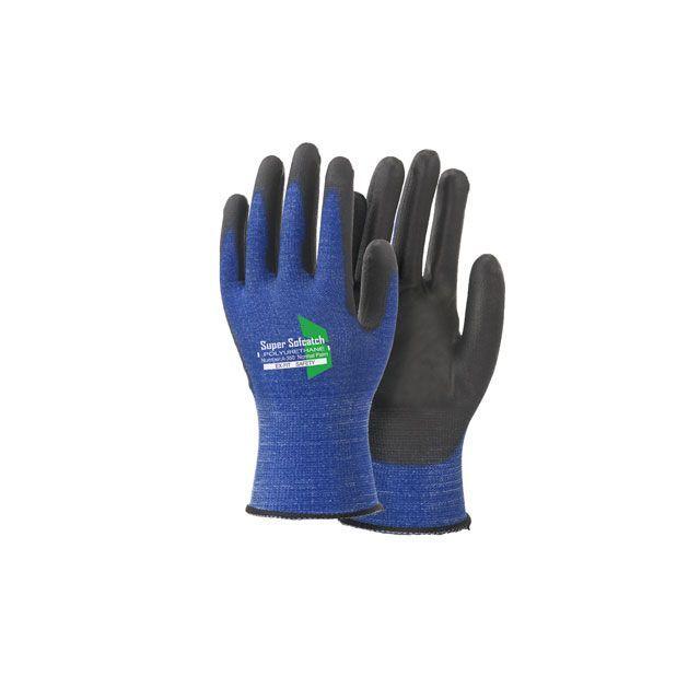 正規品／おたふく手袋 オタフク A-350 EX-FITウレタン ノーマルパーム 青 サイズ：LL OTAFUKU GLOVE 日用品｜motoride｜02