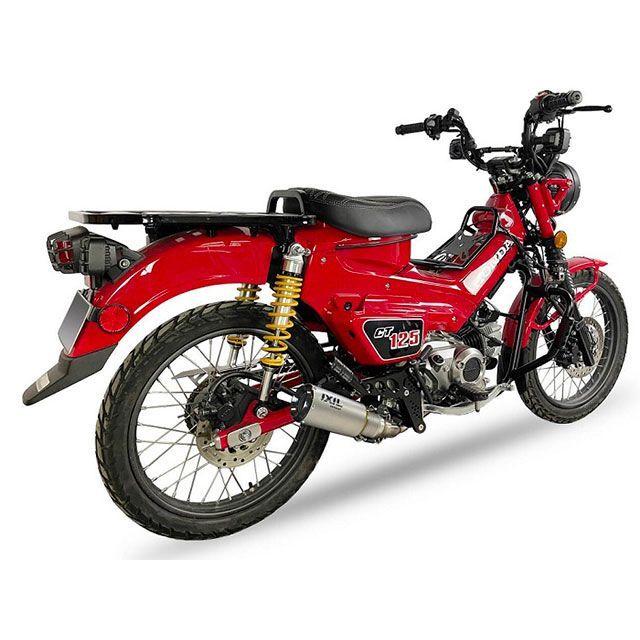 イクシル CT 125 TRAIL HONDA CT 125 TRAIL フルエキマフラー RC レースエクストリーム IXILの画像