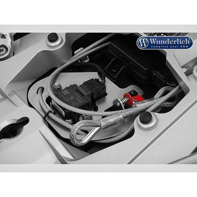 ワンダーリッヒ R1250R R1250RS ヘルメット盗難防止ワイヤー Wunderlichの画像