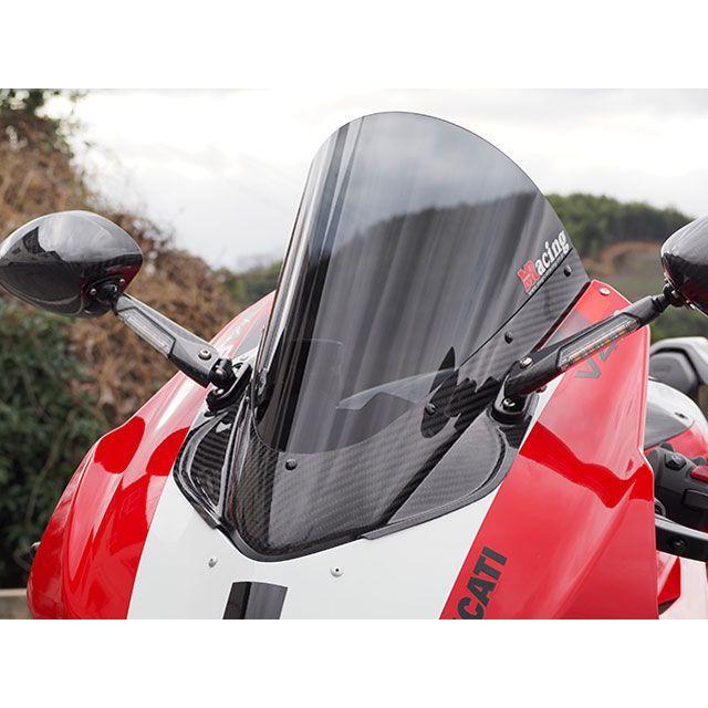 マジカルレーシング Panigale V4R カーボントリムスクリーン 材質 綾織りカーボン製・スモーク Magical Racing_1