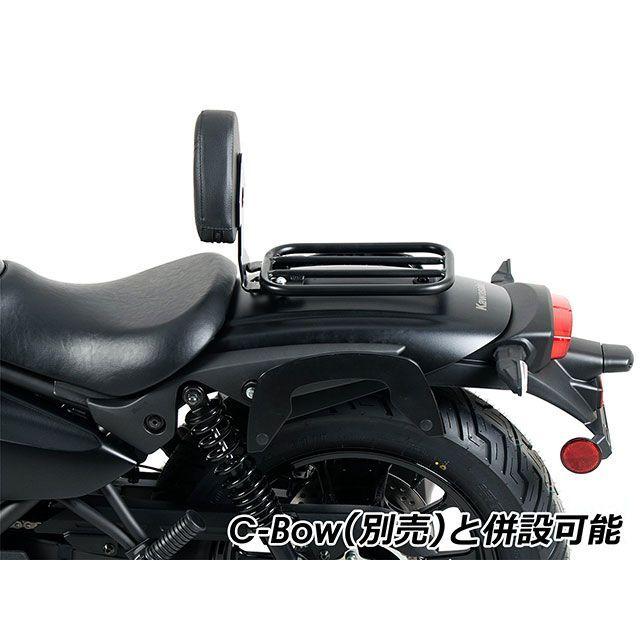 ヘプコ＆ベッカー Eliminator 400 Eliminator 500 リアキャリア「Solorack/ソロラック」with バックレスト（ブ…_2