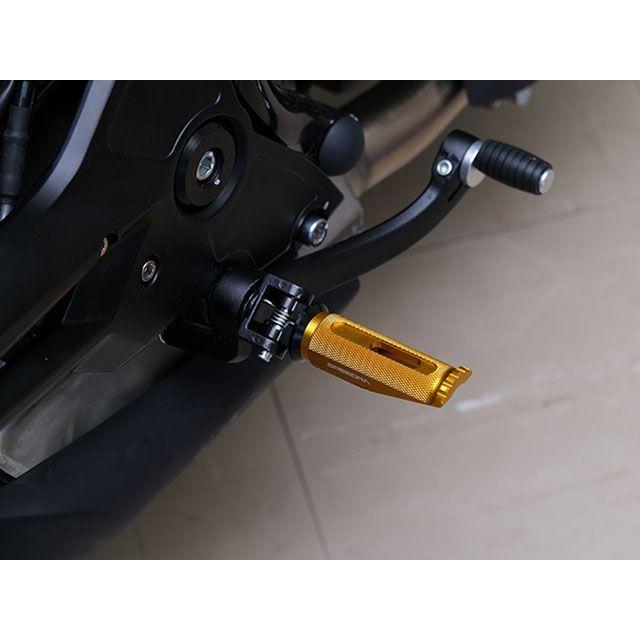 SPEEDRA X350 アルミ削り出しステップ レーシングタイプ ライダー側 カラー オレンジ メーカー在庫あり SPEEDRA_1