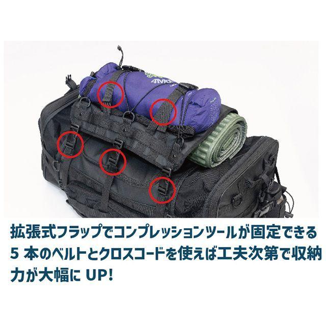 K3 シートバッグ L タクティカル TC07A（ブラック） メーカー在庫あり K3の画像