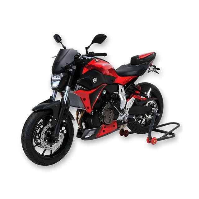 アルマックス MT-07（FZ-07） MT-07 2014-2017 スポーツ スクリーン 27cm カラー ライトブラウン ERMAX_2