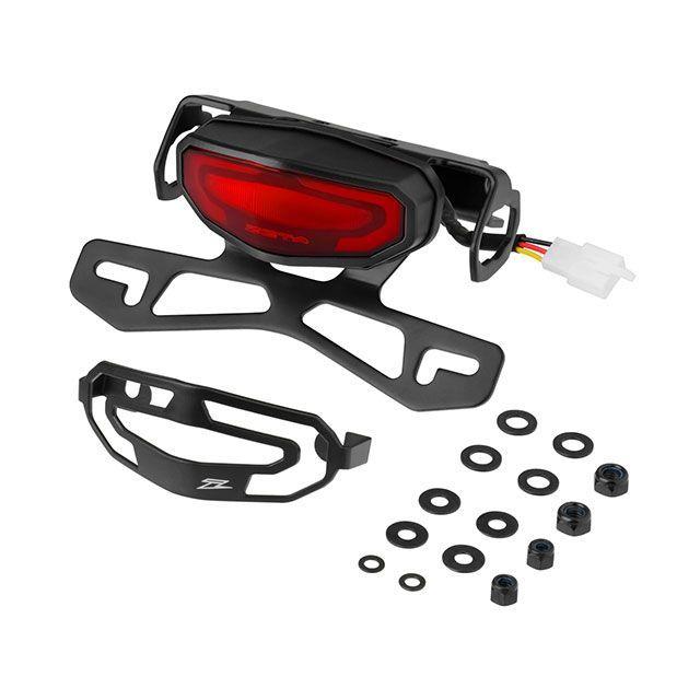 KLX230シリーズ用 ZETA LED化セット（テール、ナンバーホルダー無し） ZETA ジータ KLX230 LEDラインテールホルダーキット（レッド