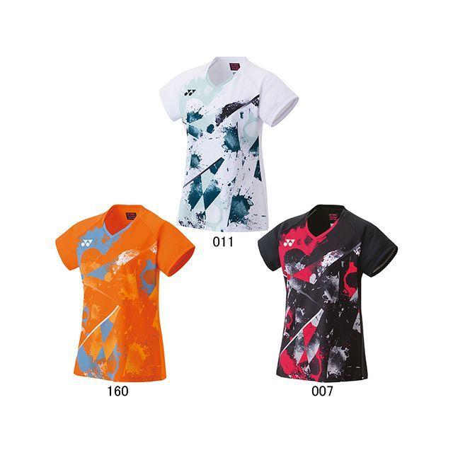 ヨネックス 20771 ウィメンズゲームシャツ（ブライトオレンジ） サイズ