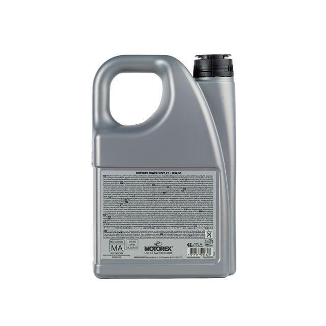 MOTOREX（モトレックス） POWER SYNT 4T 10W-50 容量 4L メーカー在庫