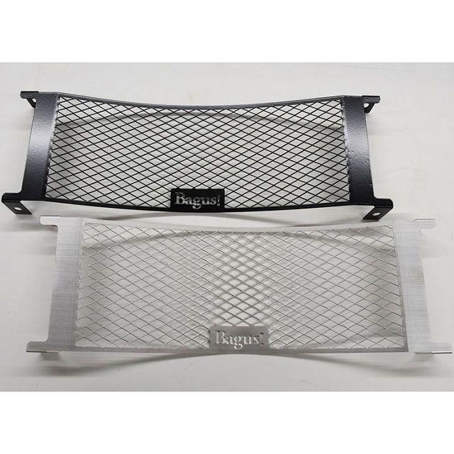 バグース ZEPHYR1100 ZEPHYR750 オイルクーラーキット用コアガード TypeA ラウンドコア 11インチ16段用 パウダーコート半…_1