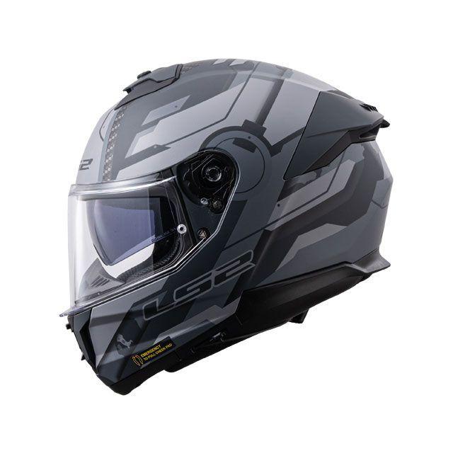バイクヘルメット[LS2 /ストリーム2]　定価¥29.200 LS2 HELMETS エルエスツーヘルメット STREAM II（マット チタニウム