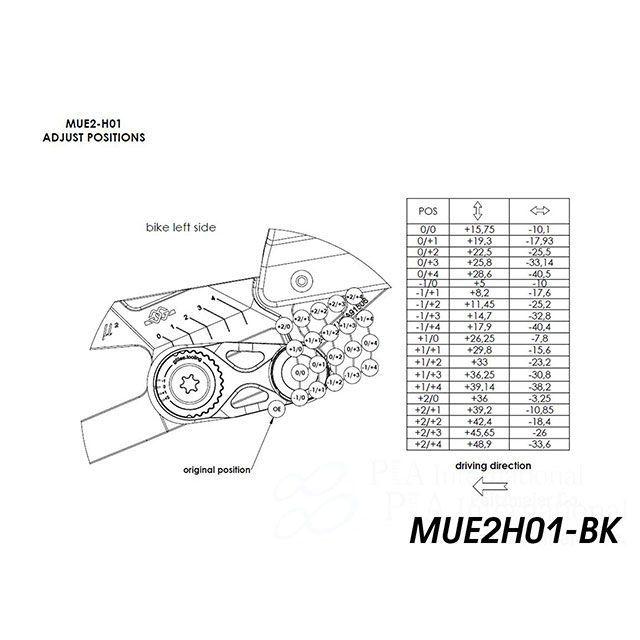 ギルズツーリング CBR 1000 RR バックステップ MUE2（ブラック