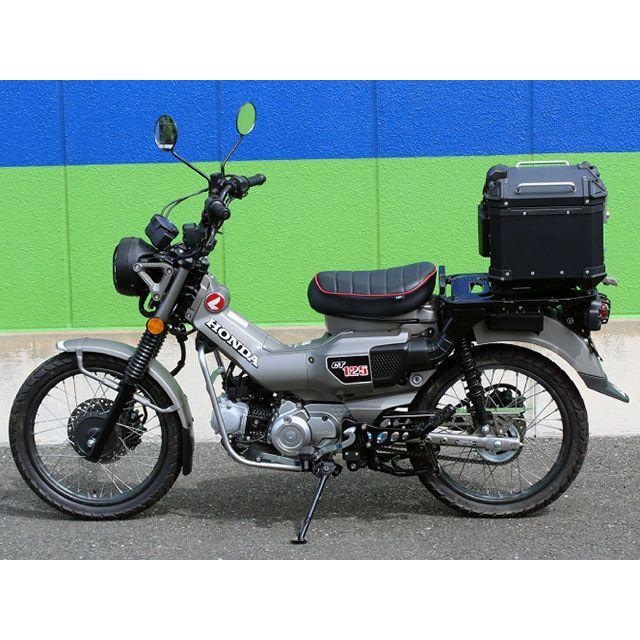 マッドマックス オートバイ用 アルミ製 リアボックス WX トップケース 45L（ブラック） MADMAXの画像