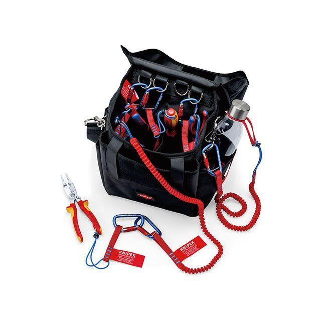 クニペックス 005050TLE 高所作業用ツールバッグ 耐荷重15KG W370XH250XD150mm KNIPEXの画像
