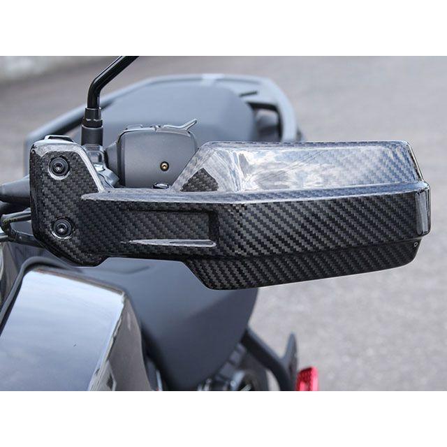 SPEEDRA RA1250 パンアメリカ1250 ハンドガード 左右セット ドライカーボン 仕様 フォージドカーボン（艶あり） SPEEDRAの画像