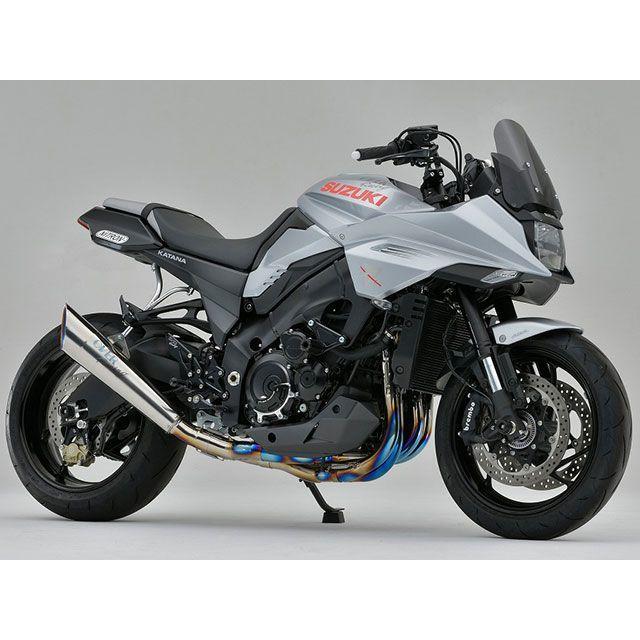 オーバーレーシング KATANA フルチタン メガホン レーシングマフラー OVER RACING_1