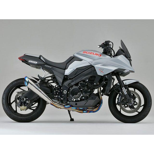 オーバーレーシング KATANA フルチタン メガホン レーシングマフラー OVER RACING_2