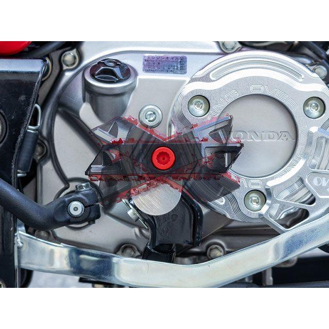 オーバーレーシング CT125 フラットペダル ラージ（ブラック/レッド） OVER RACING_1