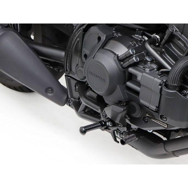 アクティブ ステップバー（ライダー側）/（ブラック） ACTIVE_7