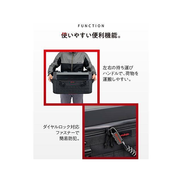 ヘンリービギンズ DH-775 シェルシートバッグ45（ブラック） メーカー在庫あり HenlyBeginsの画像