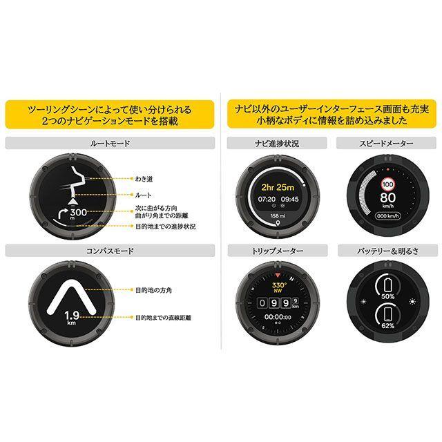 ビーライン Moto II ナビゲーション ガンメタ（ガンメタルグレー