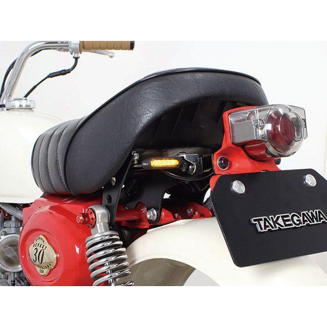 SP武川 汎用（DC12V） オーバルミニLEDウインカー4個セット（スモーク） SP TAKEGAWAの画像