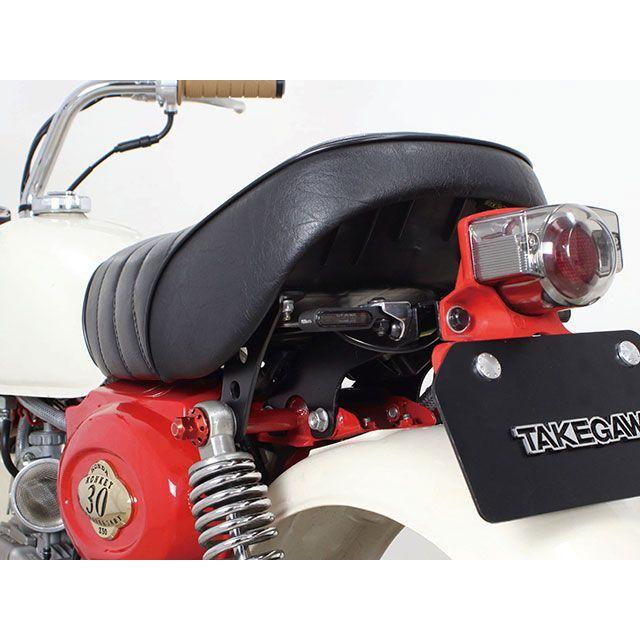 SP武川 汎用（DC12V） オーバルミニLEDウインカー4個セット（スモーク） SP TAKEGAWAの画像