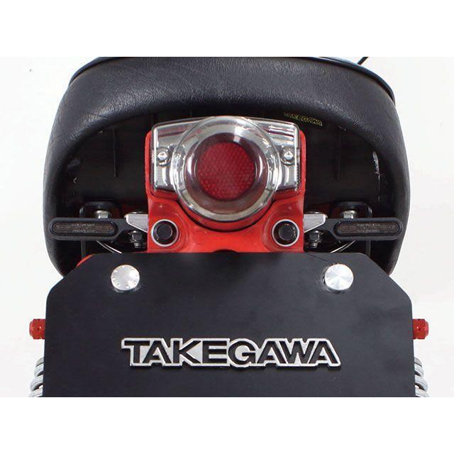 SP武川 汎用（DC12V） オーバルミニLEDウインカー4個セット（スモーク） SP TAKEGAWAの画像