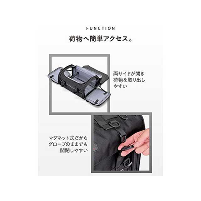 ヘンリービギンズ バイク用 ツーリング シートバッグ BASIC2 Mサイズ（35-44L）ホテル2泊 DH-777（ブラック） メーカー在庫あり …の画像