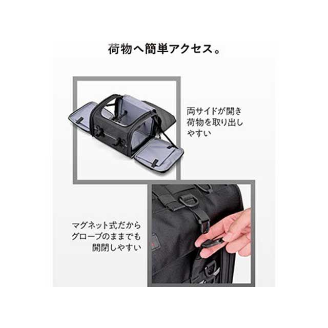 ヘンリービギンズ バイク用 キャンプ シートバッグ BASIC2 Lサイズ（37-51L）大容量 テント泊 DH-778（ブラック） メーカー在庫あ…の画像