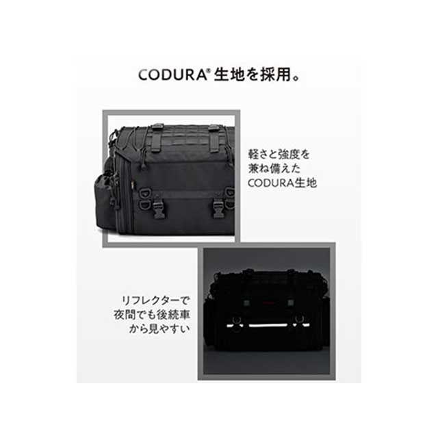 ヘンリービギンズ バイク用 キャンプ シートバッグ BASIC2 Lサイズ（37-51L）大容量 テント泊 DH-778（ブラック） メーカー在庫あ…の画像