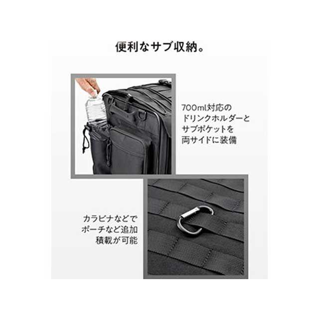ヘンリービギンズ バイク用 キャンプ シートバッグ BASIC2 Lサイズ（37-51L）大容量 テント泊 DH-778（ブラック） メーカー在庫あ…の画像