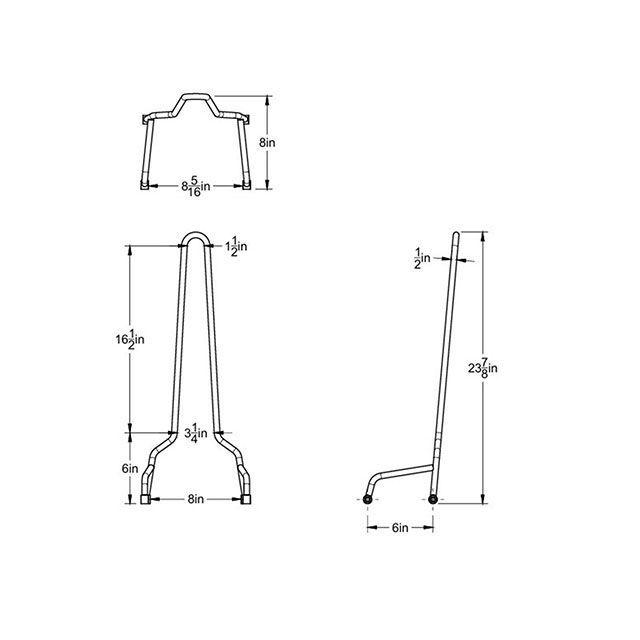 Prism Supply XLスポーツスター シーシーバー ロング 94-03y XL