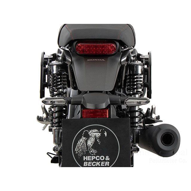 ヘプコ＆ベッカー GB350S GB350 S サイドソフトケースホルダー「C-Bow」（ブラック） HEPCO＆BECKER_2
