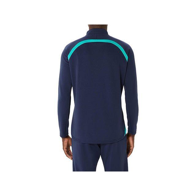 アシックス 2101A301 HALFZIP KNIT TOP（ミッドナイト） サイズ 2XL メーカー在庫あり ASICSの画像