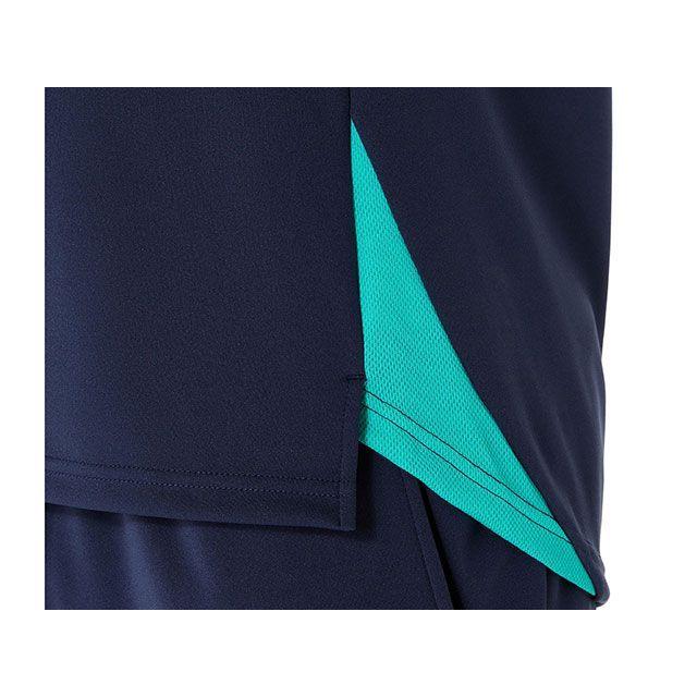 アシックス 2101A301 HALFZIP KNIT TOP（ミッドナイト） サイズ 2XL メーカー在庫あり ASICSの画像