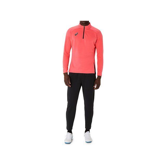 アシックス 2101A301 HALFZIP KNIT TOP（コーラルリーフ） サイズ XL メーカー在庫あり ASICSの画像