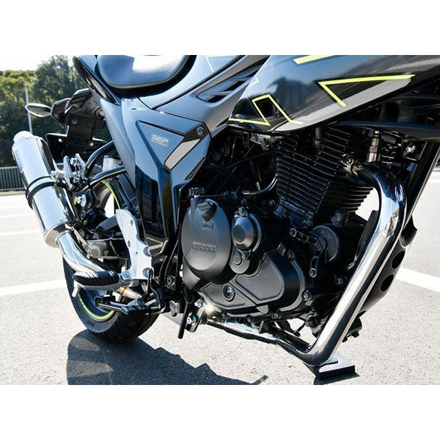 BMS-R BMS ジクサー150 R-EVO ステンレスサイレンサー 政府認証 BMS