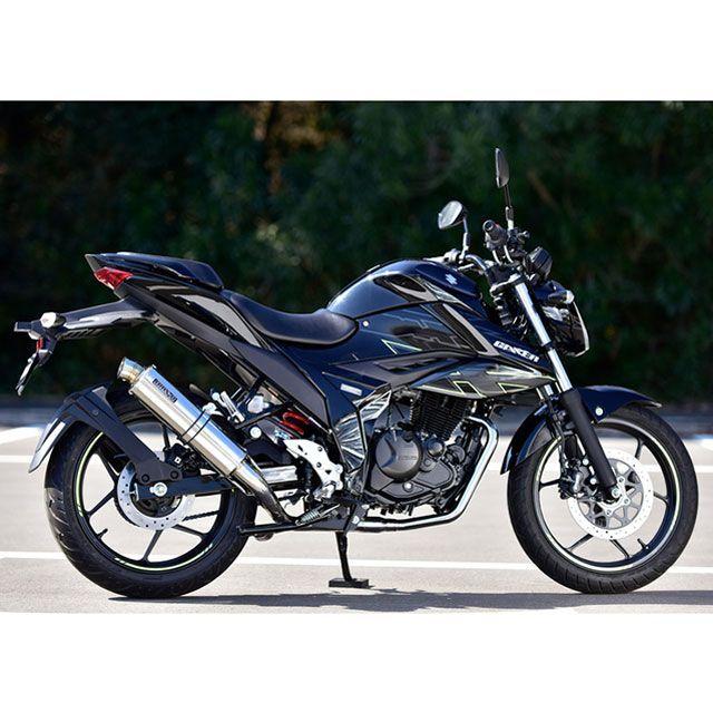 BMS-R BMS ジクサー150 R-EVO ステンレスサイレンサー 政府認証 BMS