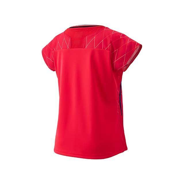 YONEX　ウィメンズ　ゲームシャツ　ジャパンレッド　20915 ／　M ウィメンズゲームシャツ（フィットシャツ）. 20915|20915】ヨネックス