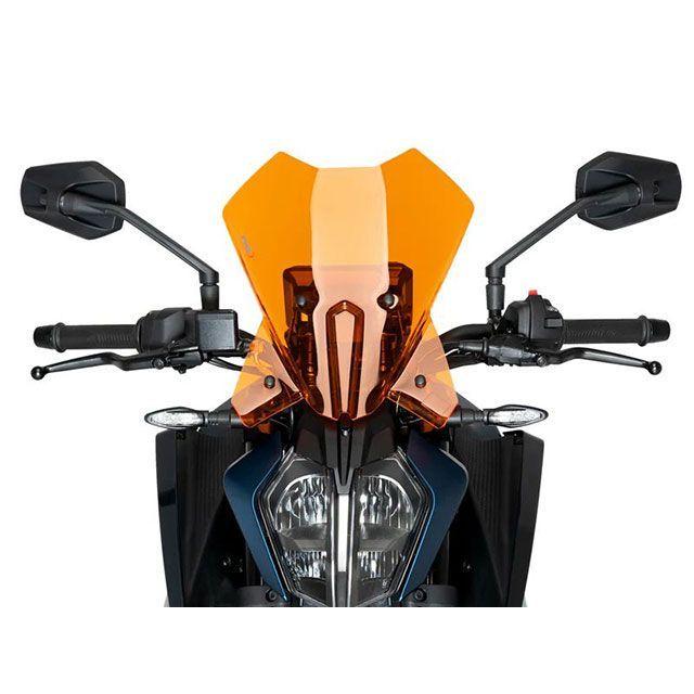 プーチ 125 DUKE 390 DUKE ニュージェネレーションNKスクリーン TOURING（オレンジ） Puig_1