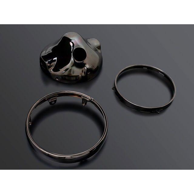 ピーエムシー メッキH/Lリム＆ケースセット Z/KZ用（漆黒メッキ