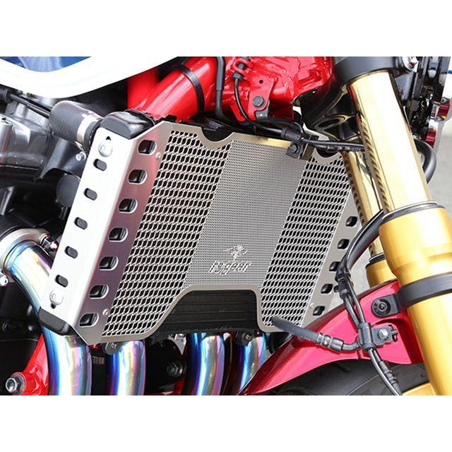 アールズギア CB1300SB CB1300SF ラジエターコアガード（スモールロゴ・シルバー） R’s GEAR_2