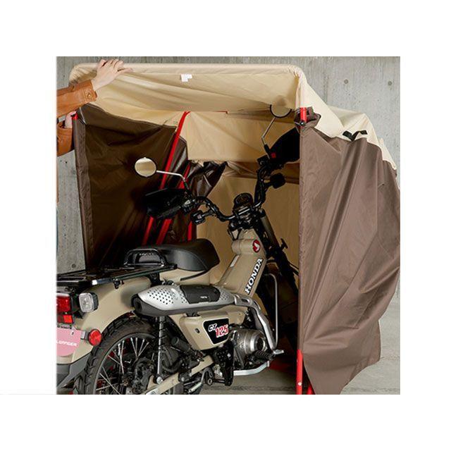 【メーカー直送】ドッペルギャンガー バイクシェルター3（ブラウン） メーカー在庫あり DOPPELGANGER_9