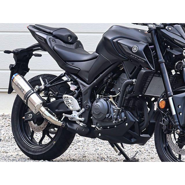 ダブルアールズ YZF-R25/MT-25 JMCA スリップオン SS-OVAL ソリッド