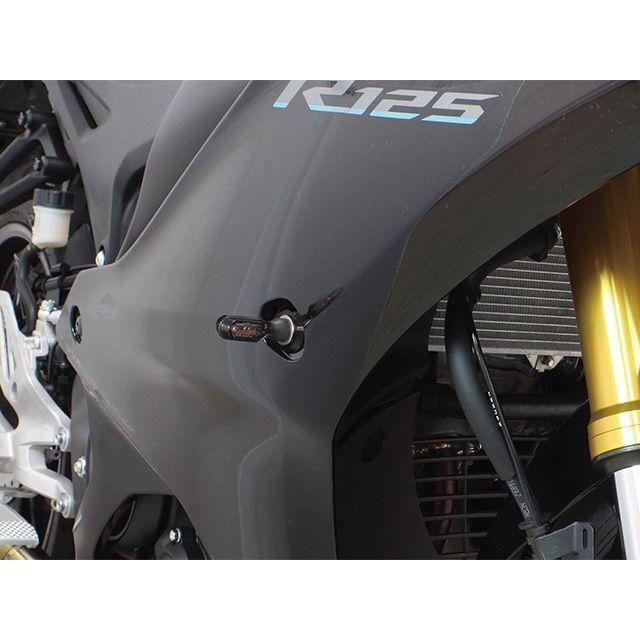 SP武川 YZF-R125 ストリームラインミニLEDウインカーキット（スモーク） SP TAKEGAWAの画像