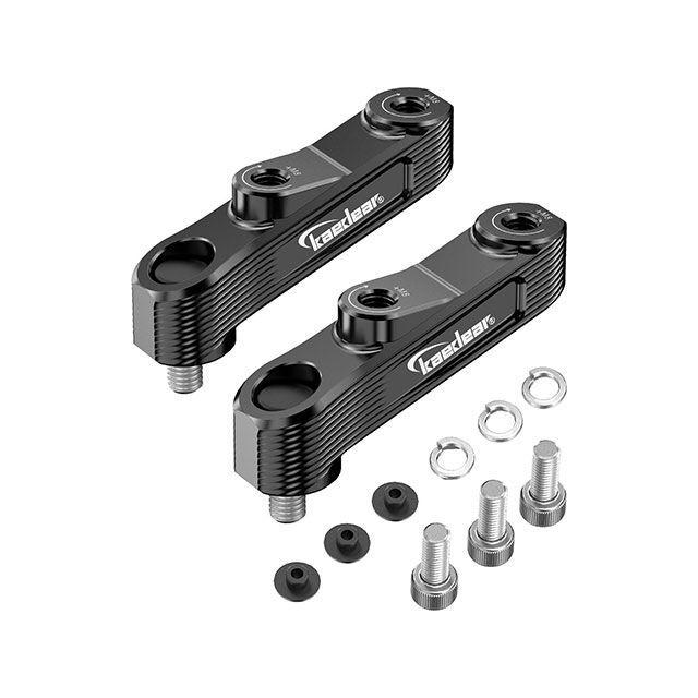 Kaedear（カエディア） 汎用 オフセットミラーアダプター : モトメガネ