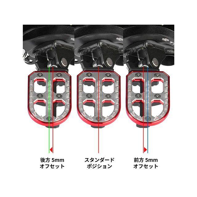 ジータ アドベンチャーフットペグ（ブラック） ZETA_10