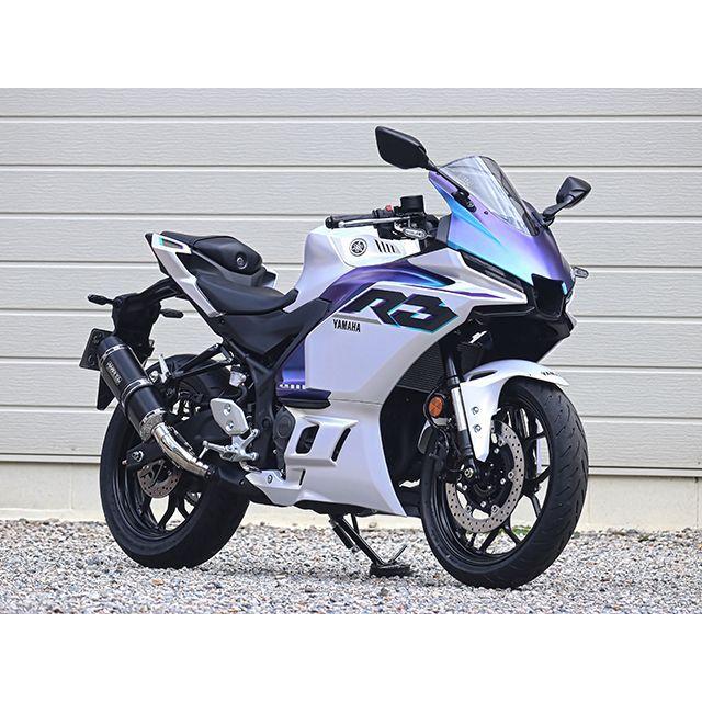 WR'S（ダブルアールズ） YZF-R3/MT-03 JMCA スリップオン SS-OVAL F