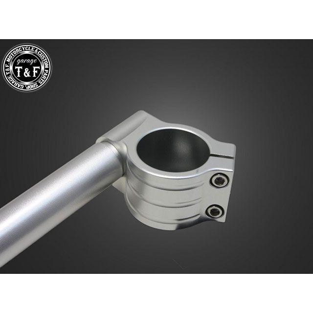 ガレージT&F スティード400 セパレートハンドル 25.4mmΦ39対応（シルバー） T&F_1